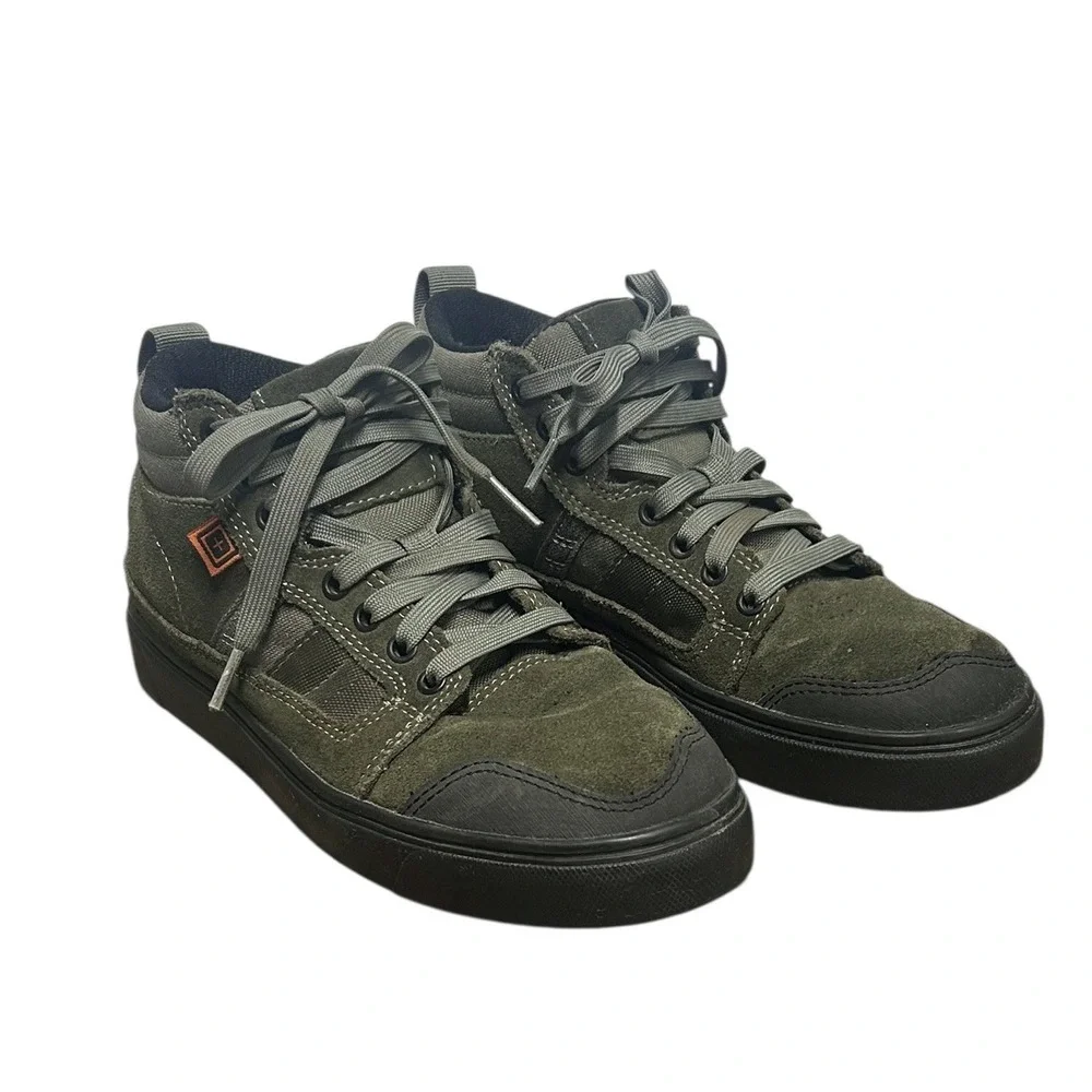 5.11 Tactical Shoes Mens 6 Womens 7.5 Norris Sneaker Ranger‎ Green ASTM Workwear